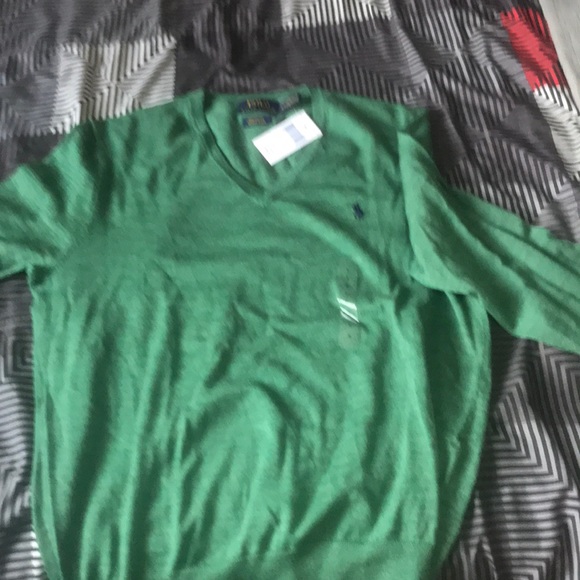 Ralph Lauren V-Neck wool shirt - Picture 3 of 4